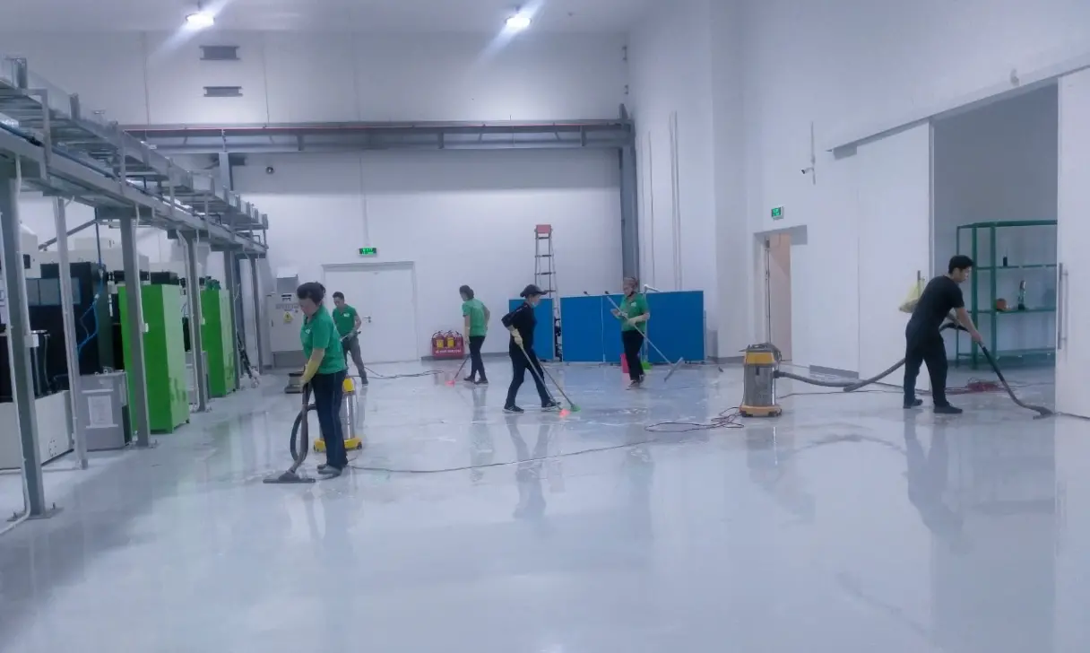 Vệ sinh nhà xưởng tại Bắc Ninh